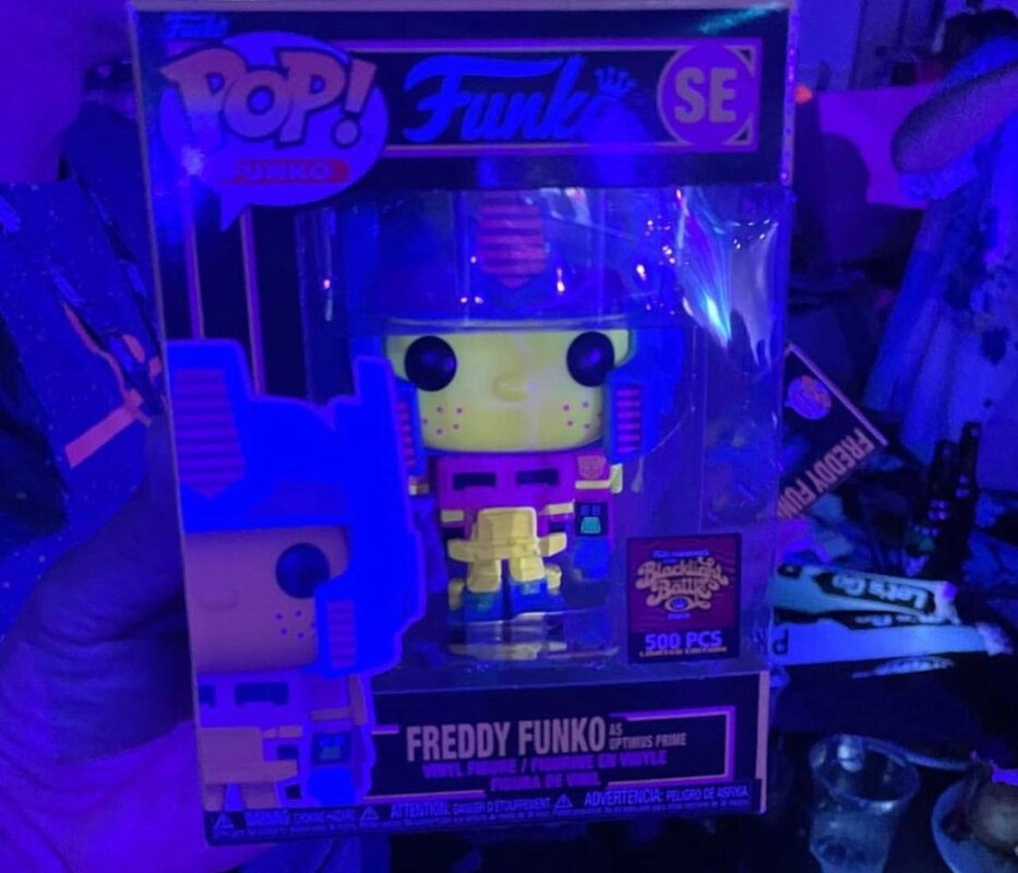 Transformers Freddy Funko as Optimus Prime Funko Pop - 1,500 store PCS